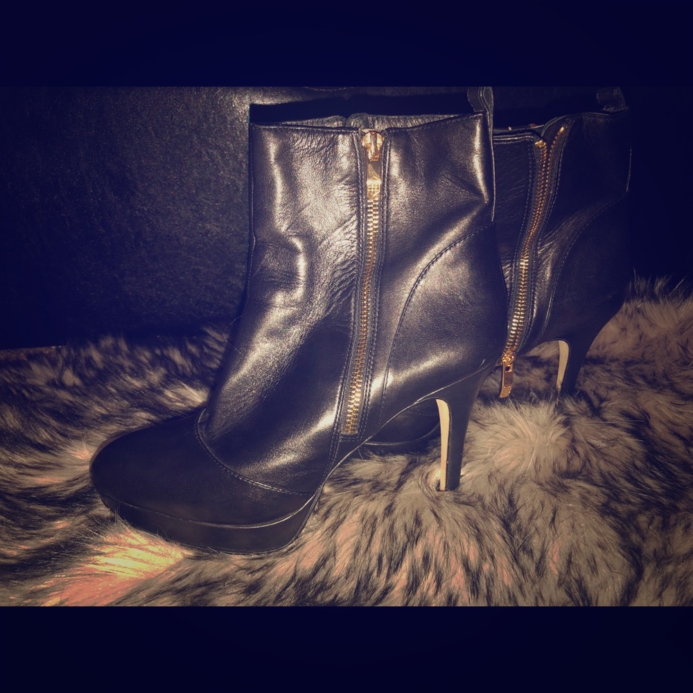 Vince Camuto leather boots